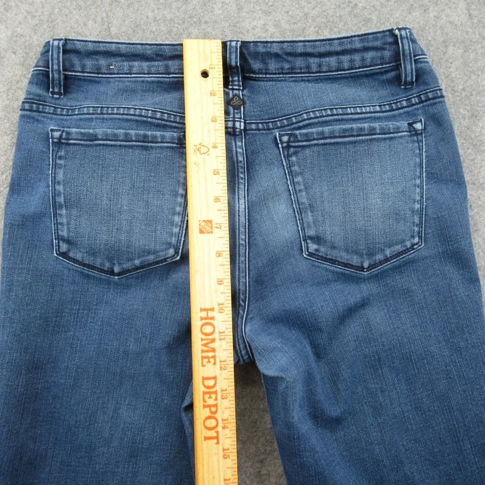 prAna Women's Size 6 28 Blue Denim Regular Seam Skinny Jeans - Picture 9 of 12